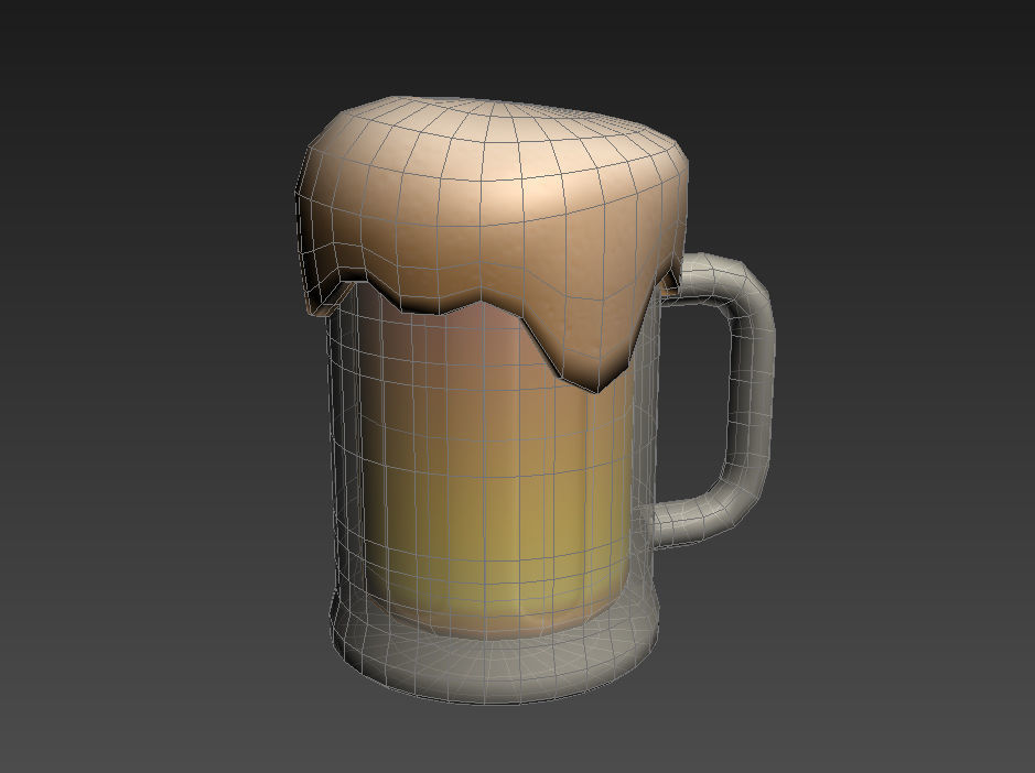 Beer Glass 3D model_10