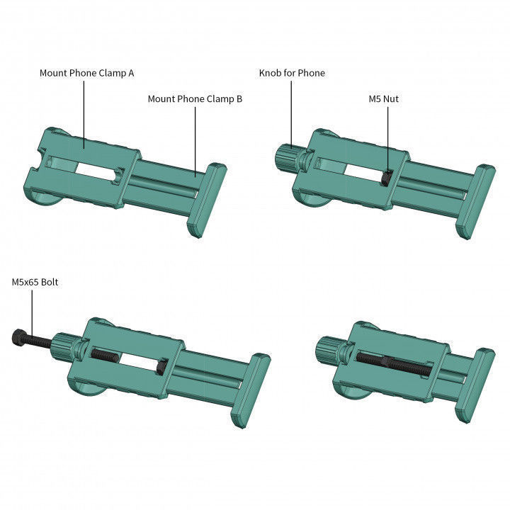 appendi cuffie  3D print model_6