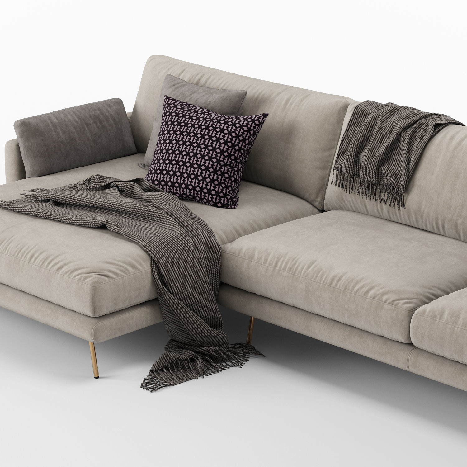 Le Marais sofa - Calligaris 3D model_2