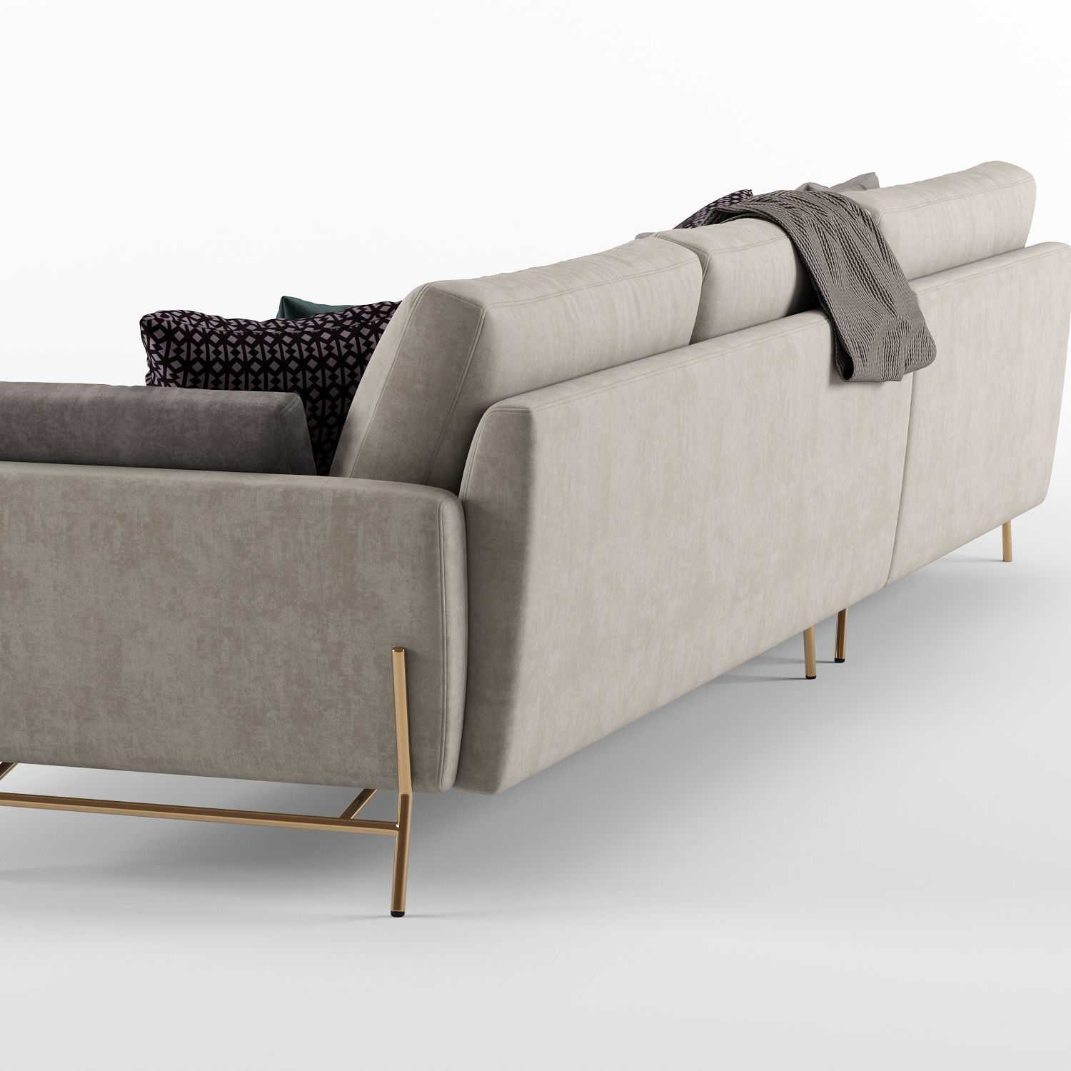Le Marais sofa - Calligaris 3D model_4