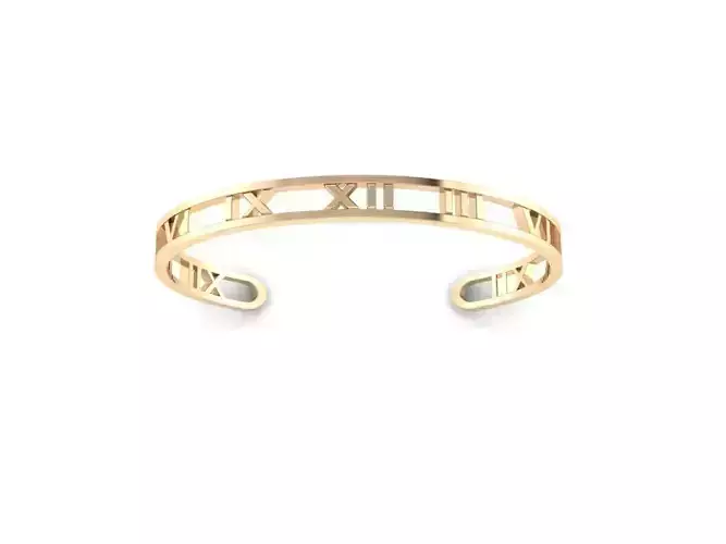 Bracelet 8 roman numeral cuff