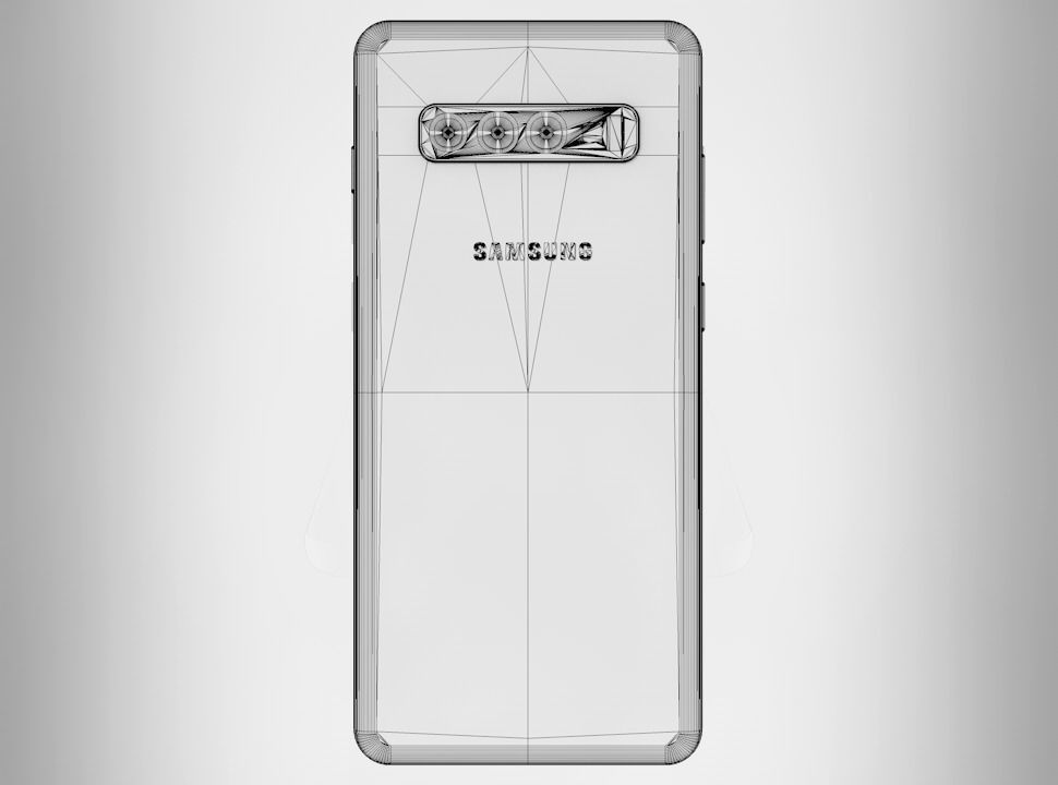 Samsung Galaxy S10 Plus 3D model_14