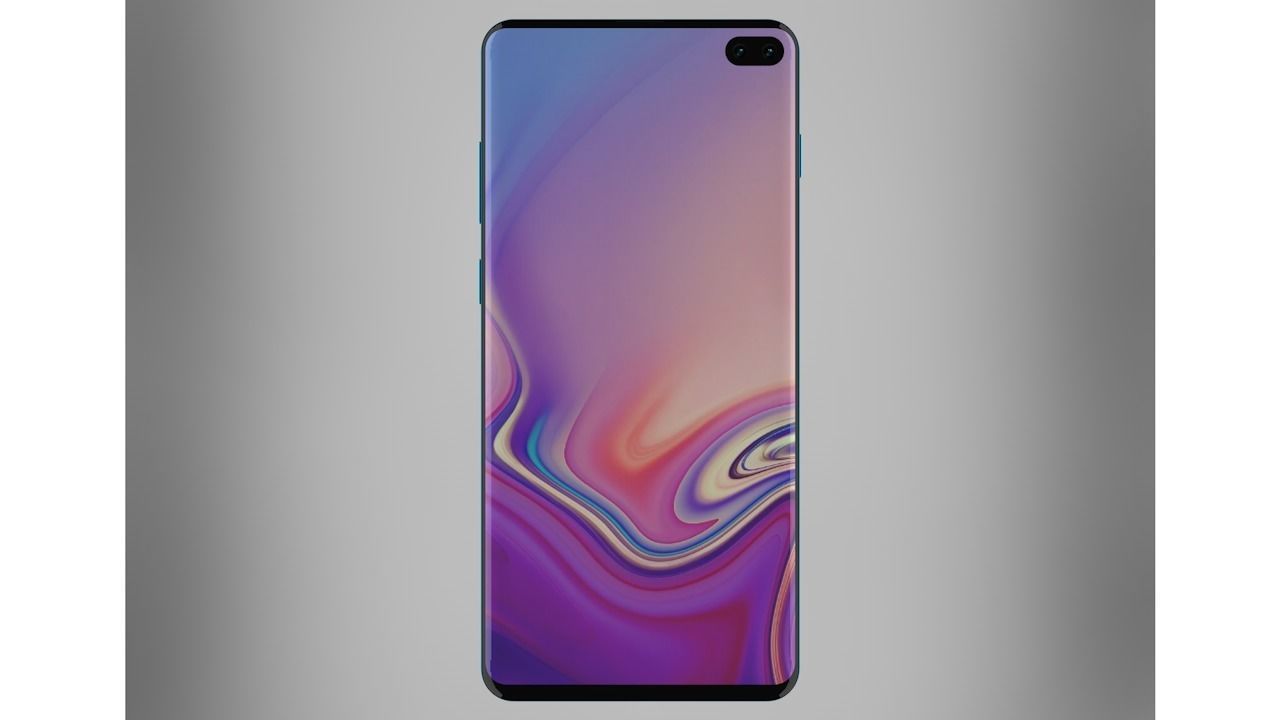 Samsung Galaxy S10 Plus 3D model_10
