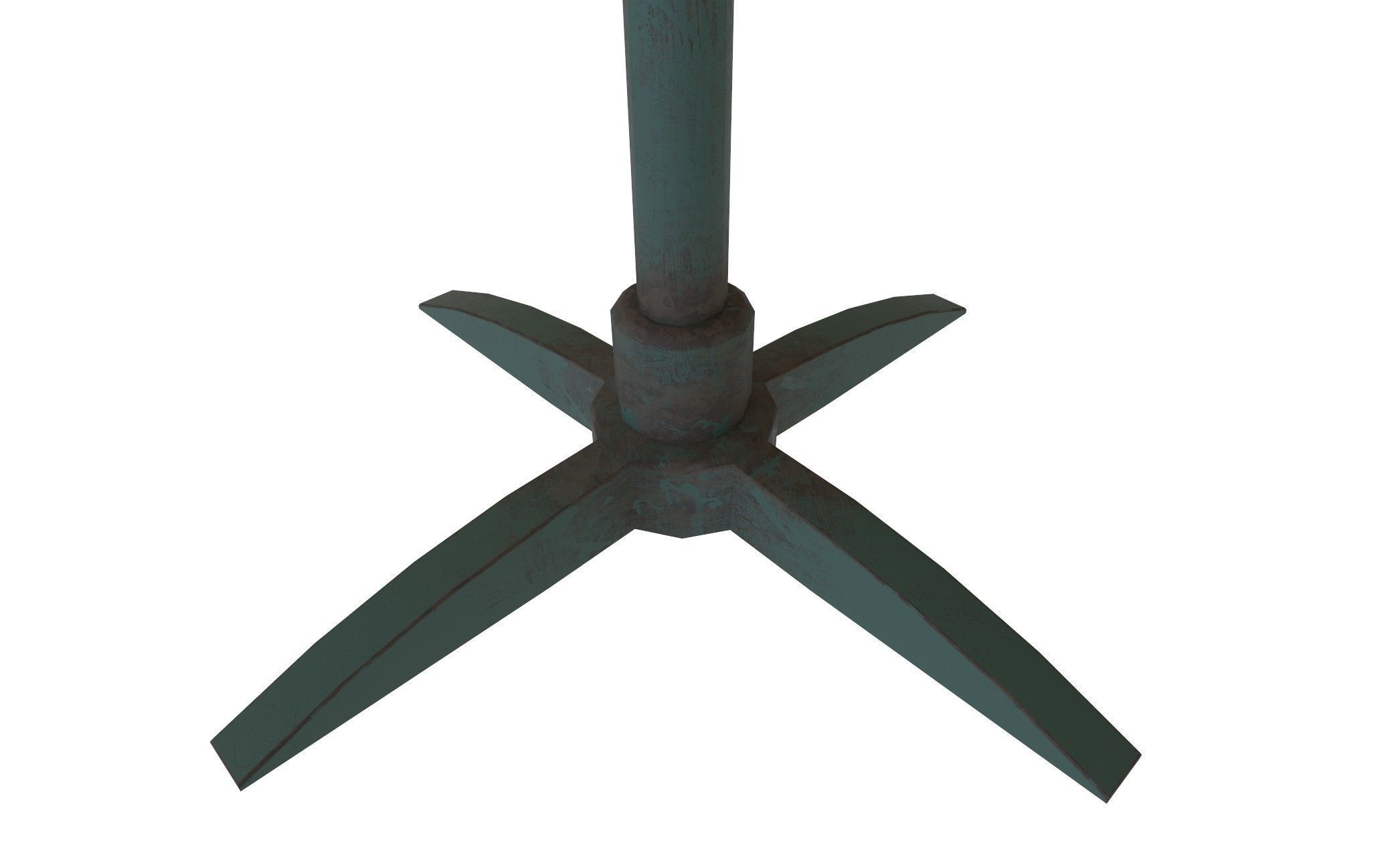 Game-Ready Cloths Stand Hanger with 4K-PBR Texture Set Low-poly 3D model_7