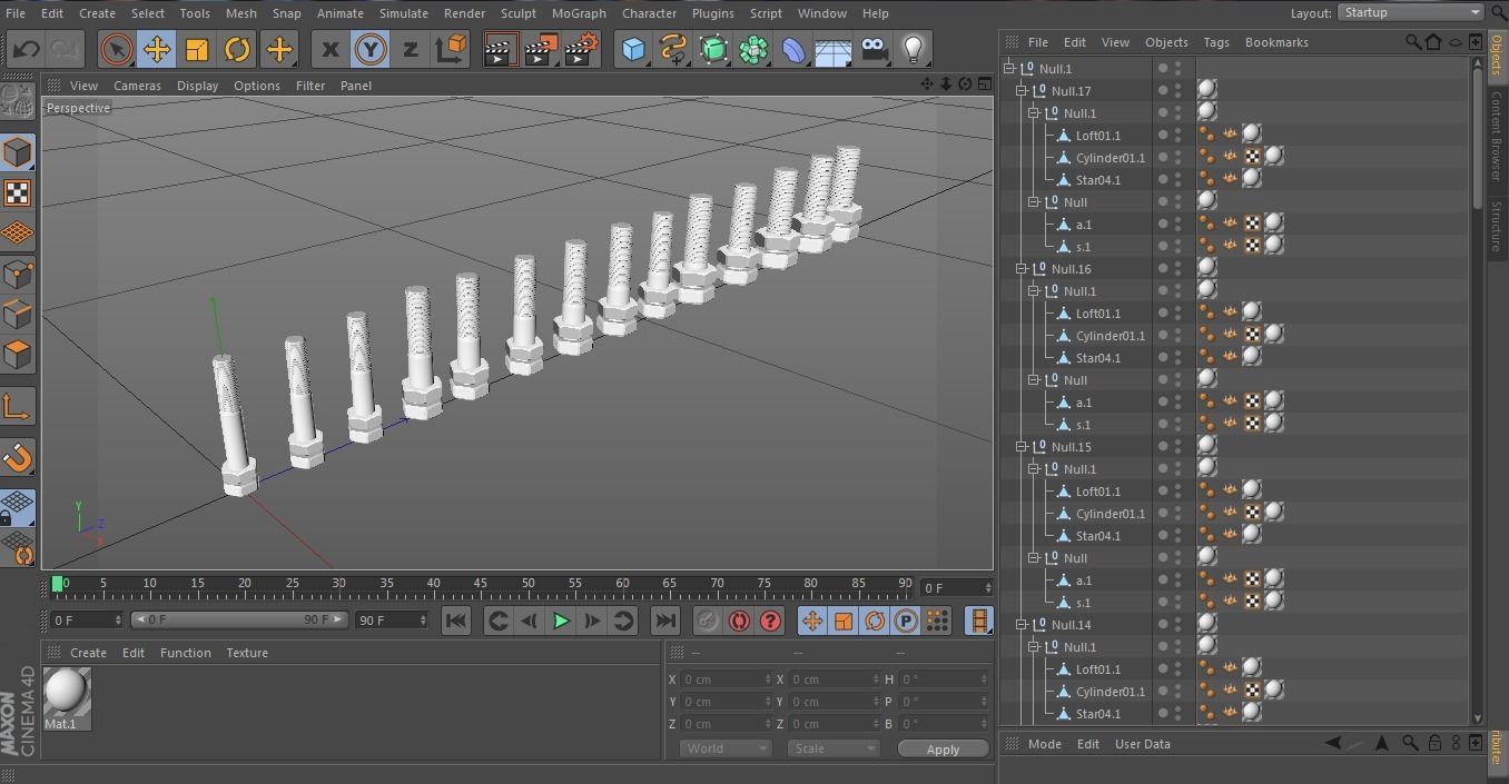 17 Bolts and Nuts 3D model_18