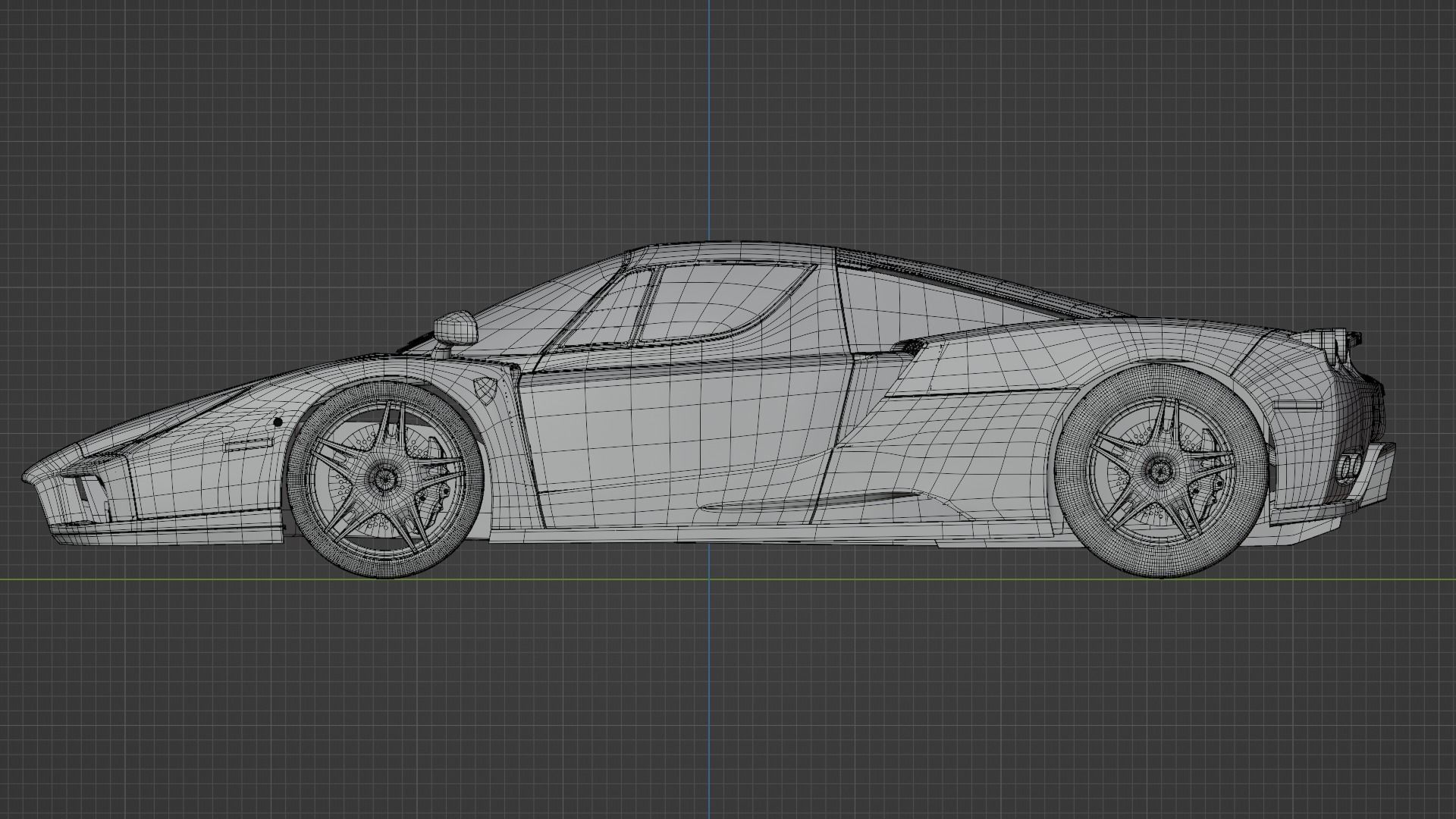 Ferrari Enzo 3D model_12