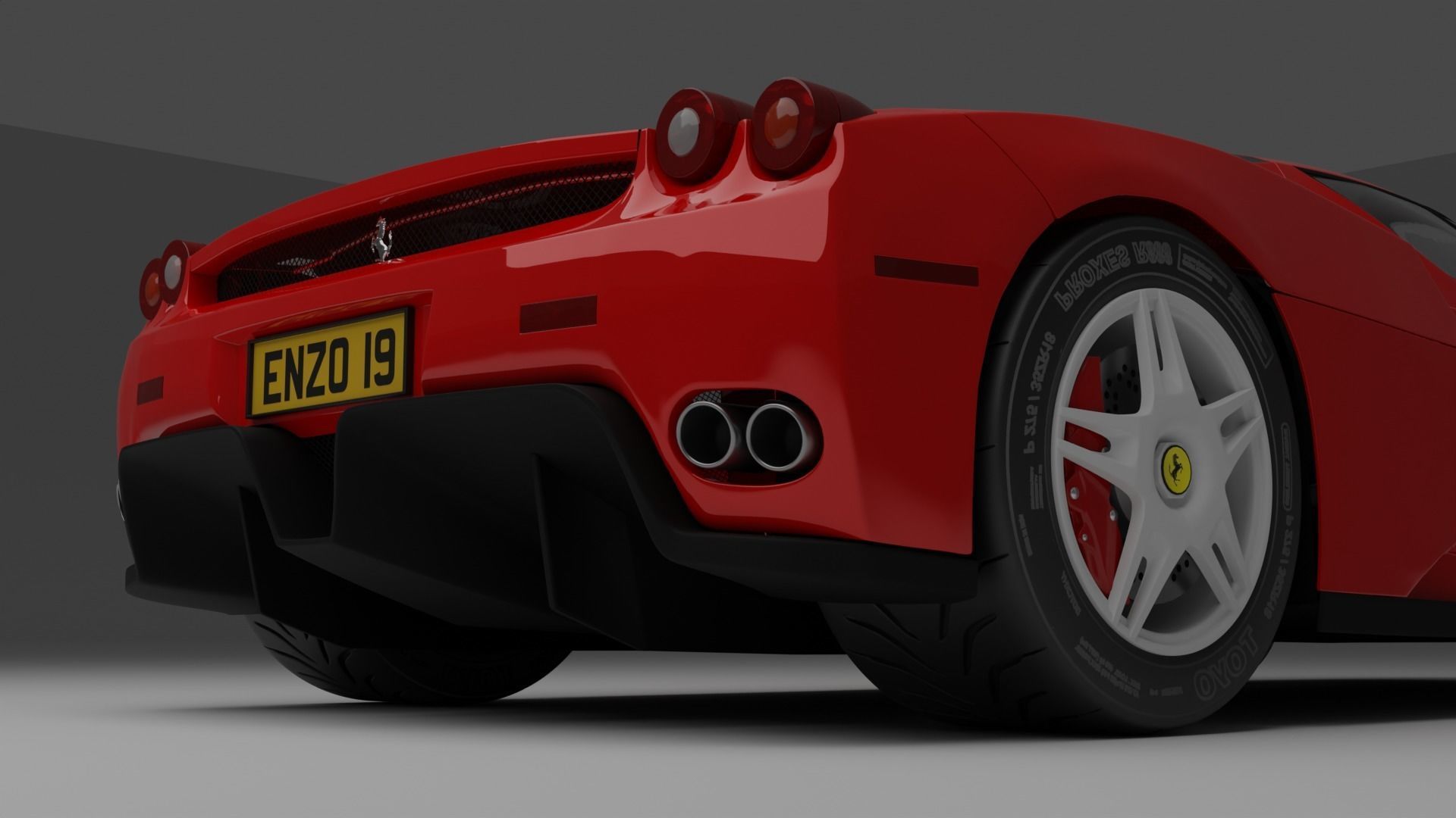 Ferrari Enzo 3D model_3