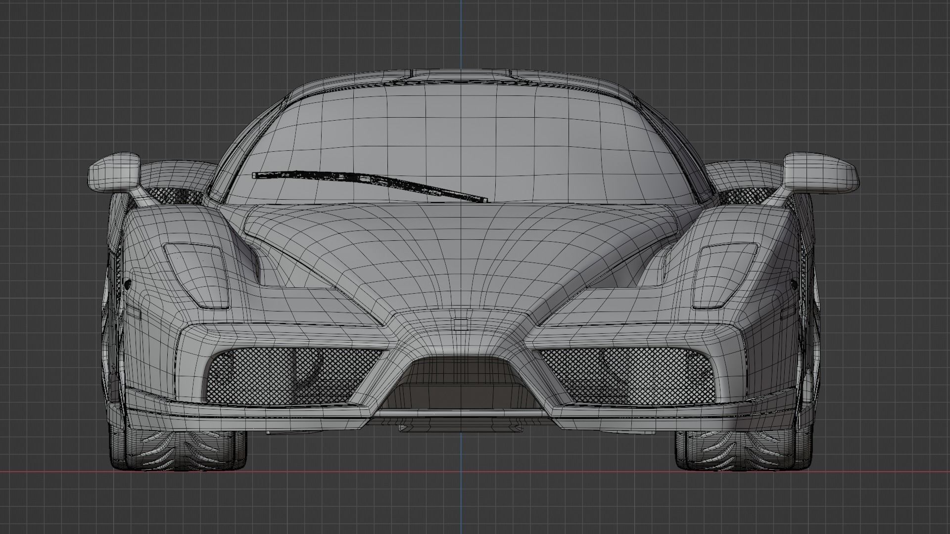 Ferrari Enzo 3D model_11