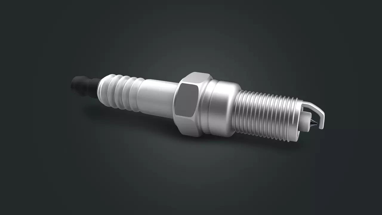 Spark Plugs 3D model_0