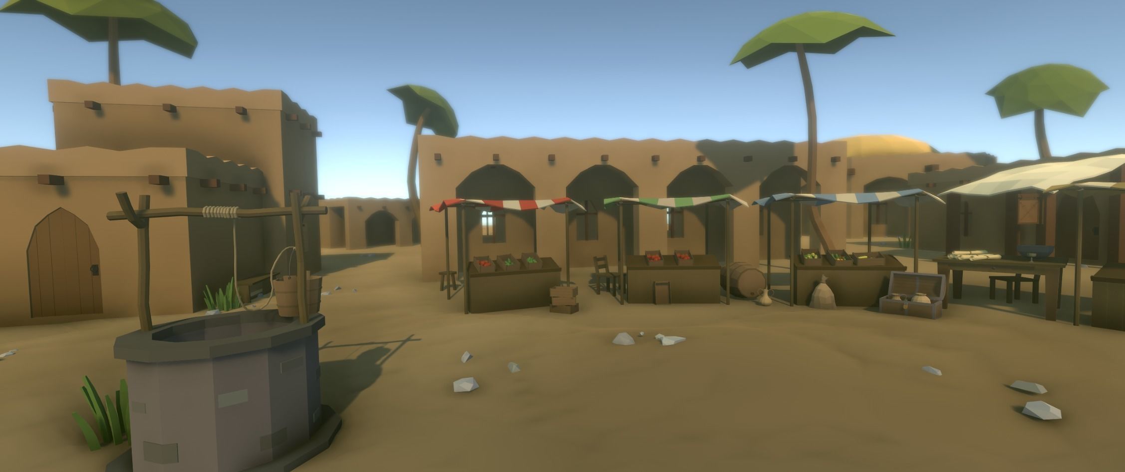 Low Poly Medieval Props Pack Low-poly 3D model_2