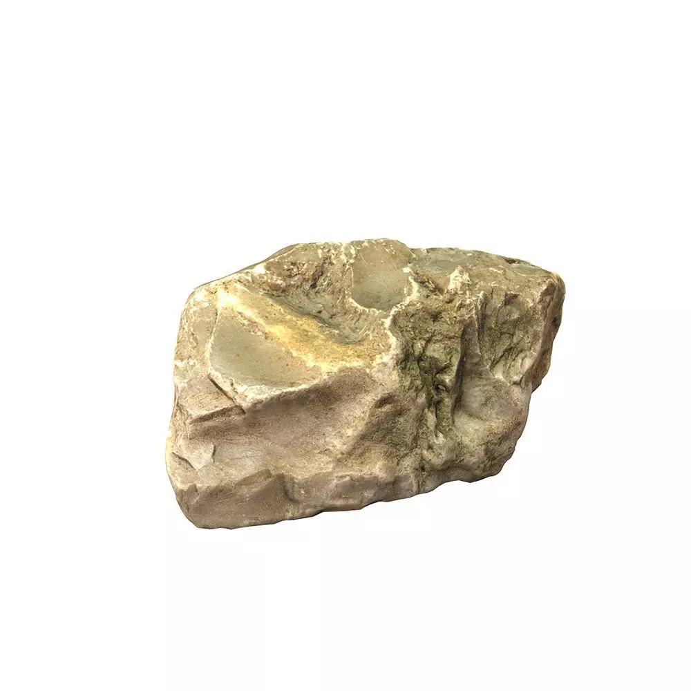 3D scanned rock Free low-poly 3D model