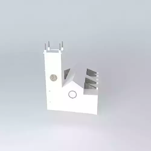 Cathedral of Santa Maria Caceres Free 3D model