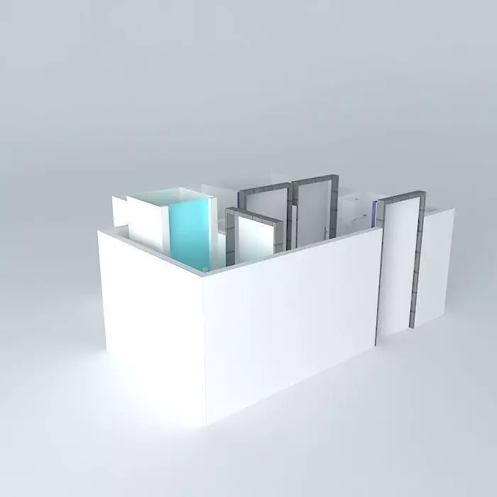 Administration Toilets Free 3D model