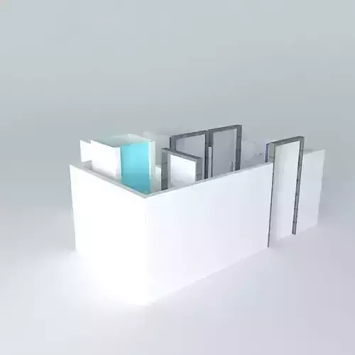 Administration Toilets Free 3D model