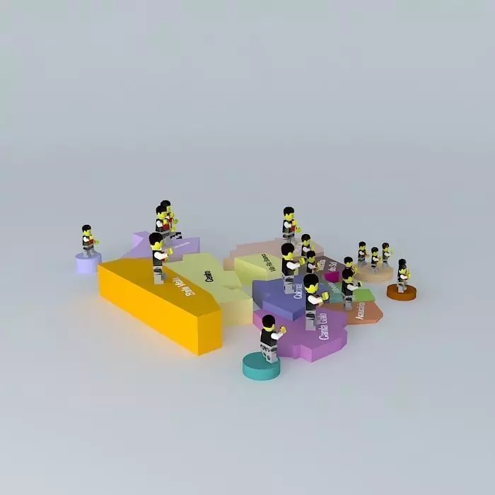 Health posts and calls the City of Castro Free 3D model_0