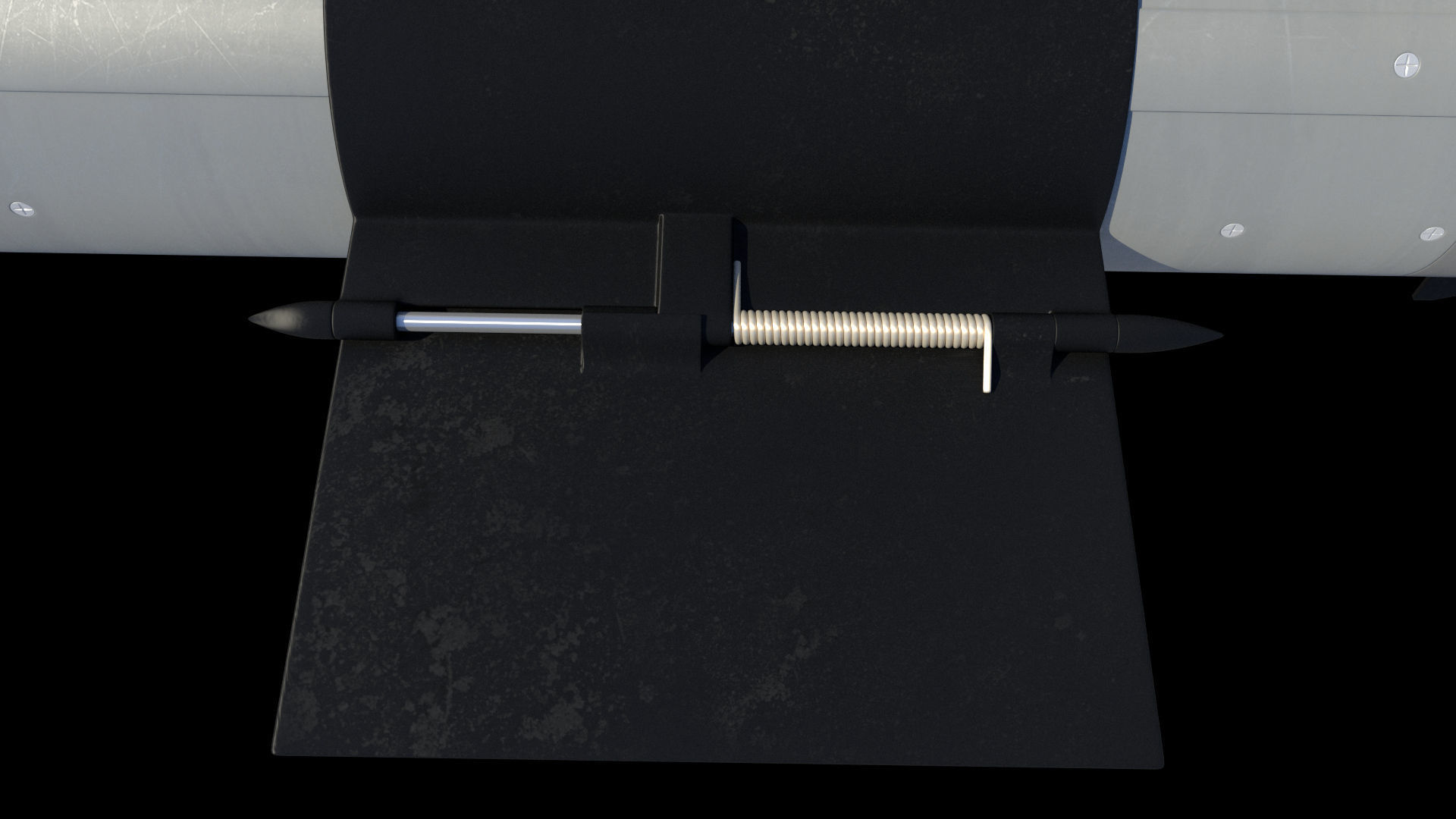 Mikholit air-to-surface IAF missile 3D model_5