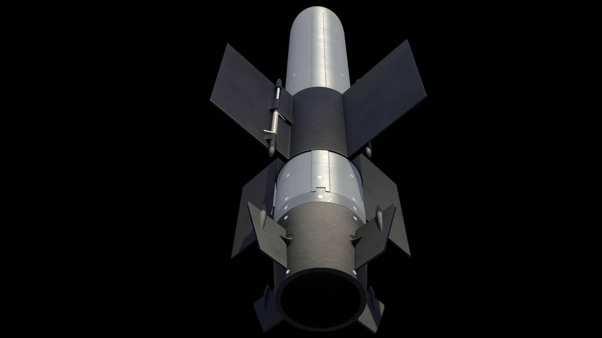 Mikholit air-to-surface IAF missile 3D model_3