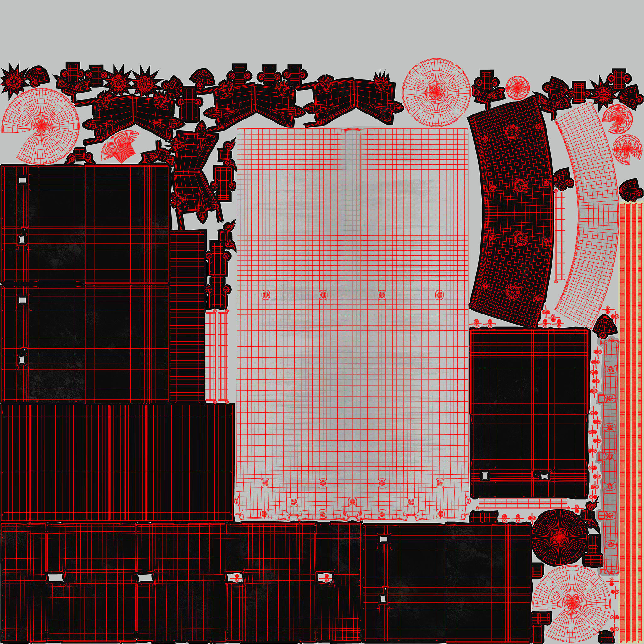 Mikholit air-to-surface IAF missile 3D model_13
