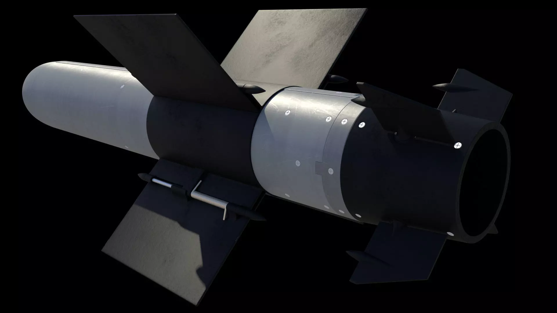 Mikholit air-to-surface IAF missile 3D model_0