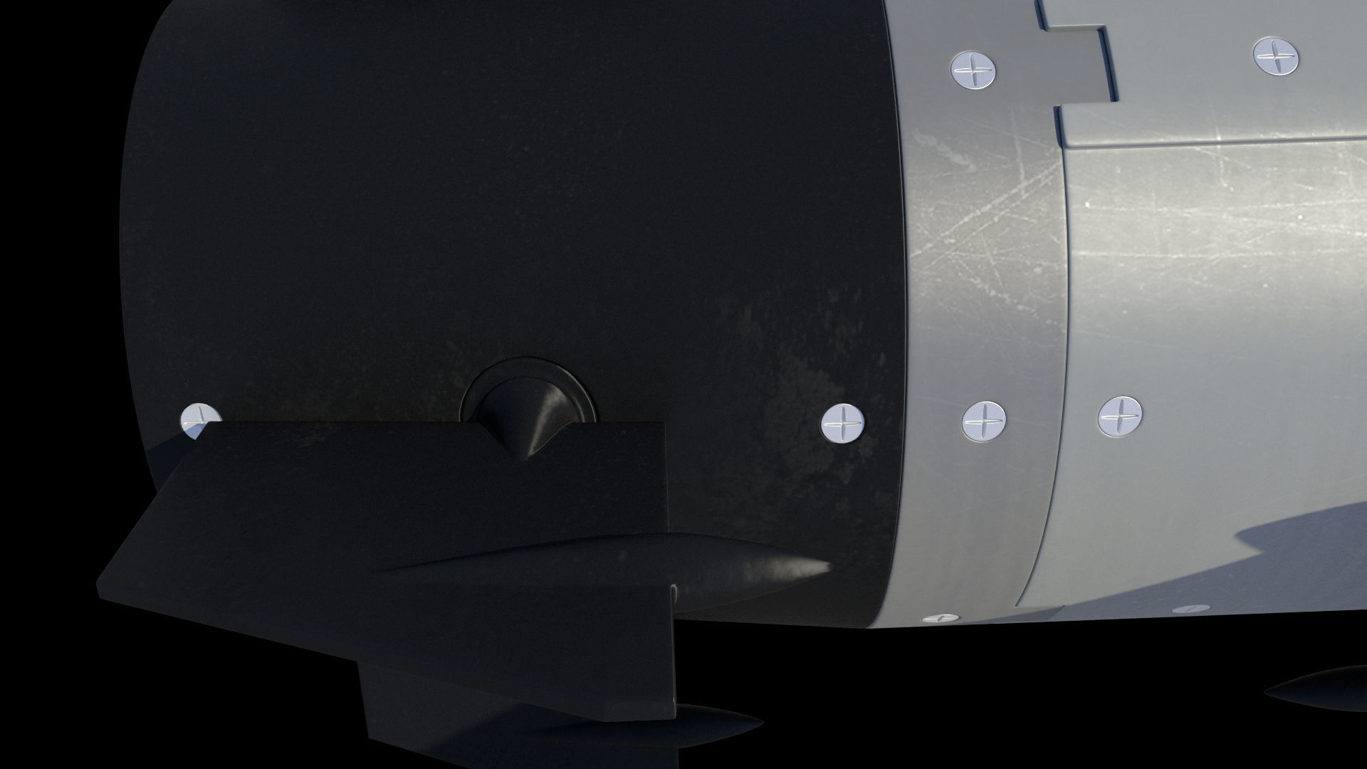 Mikholit air-to-surface IAF missile 3D model_6