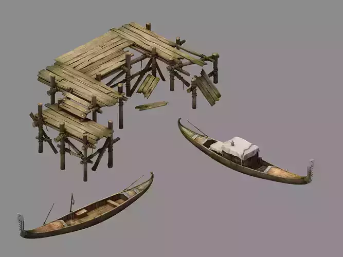 Game Kazlog Bay - Pier - Boat 02