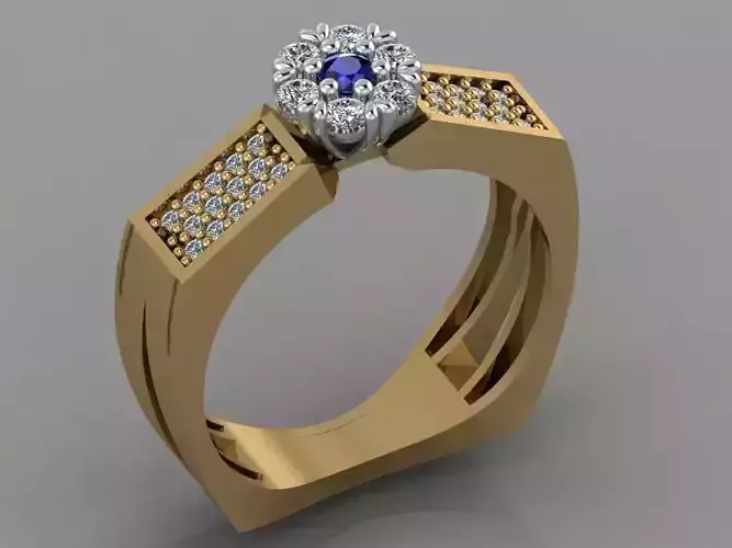 GC GOLD TW0111- Diamond ring