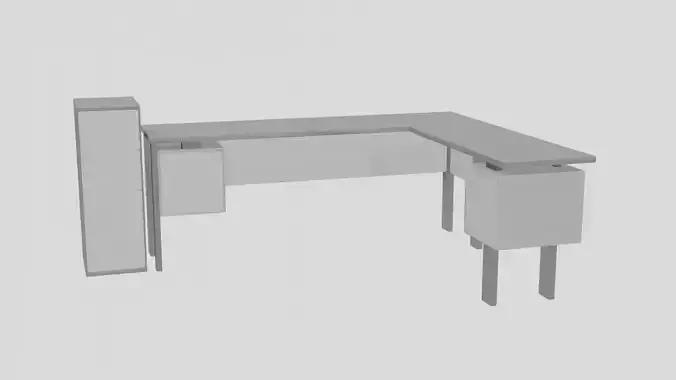 modern office corner desk