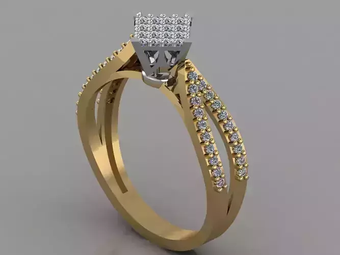 GC GOLD TW0112- Diamond ring