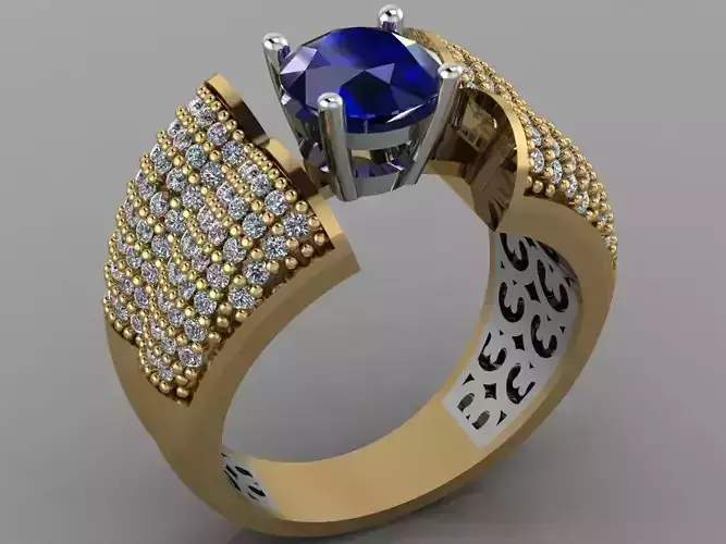 GC GOLD TW0113- Diamond ring 