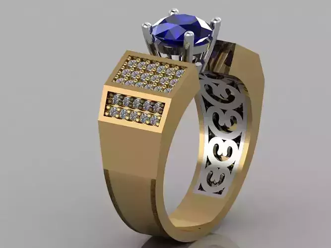 GC GOLD TW0115- Diamond ring 