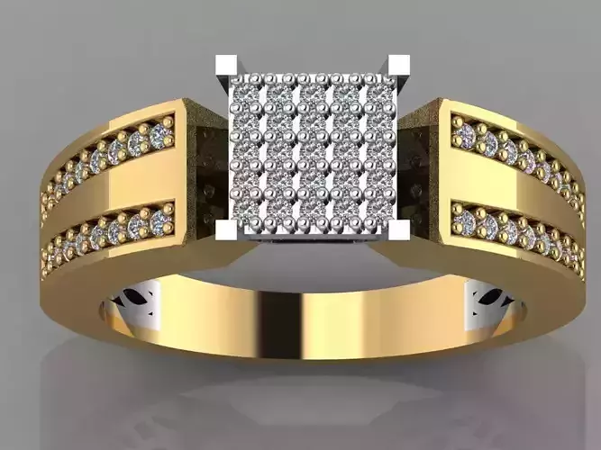 GC GOLD TW0118- Diamond ring 