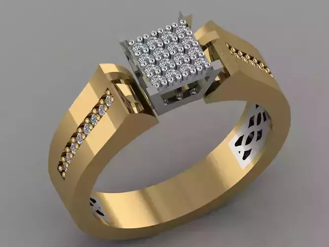 GC GOLD TW0122- Diamond ring 