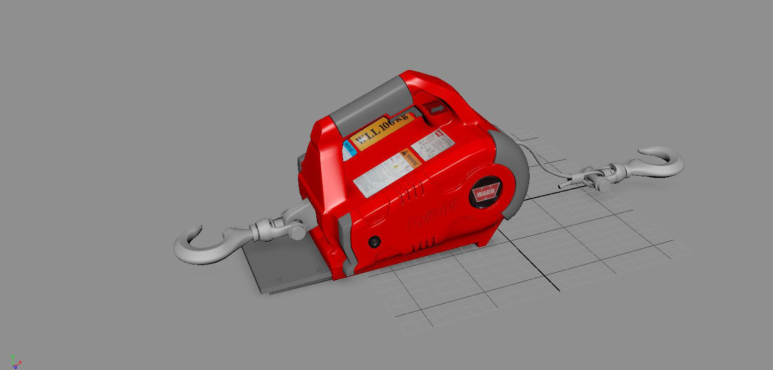 PullzAll Electric Pulling Tool 3D model_5