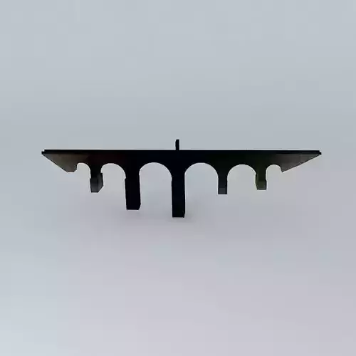 Roman Bridge of Alcantara Free 3D model