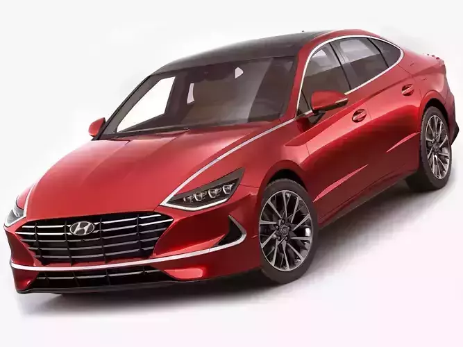 Hyundai Sonata 2020 3D model