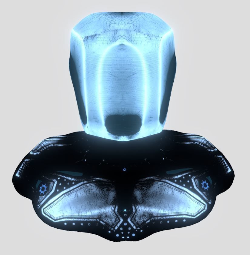 Superfuntimes Android Bust 3D model_11