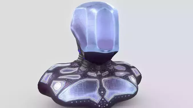 Superfuntimes Android Bust 3D model