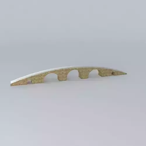 Roman bridge in El Ejido Free 3D model