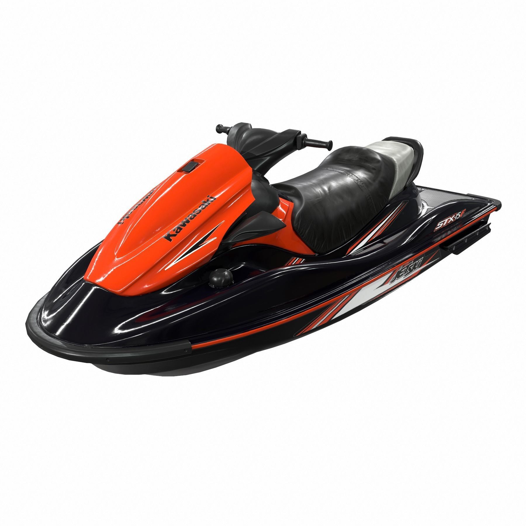 3D model KAWASAKI JET SKI STX15F VR / AR / lowpoly CGTrader