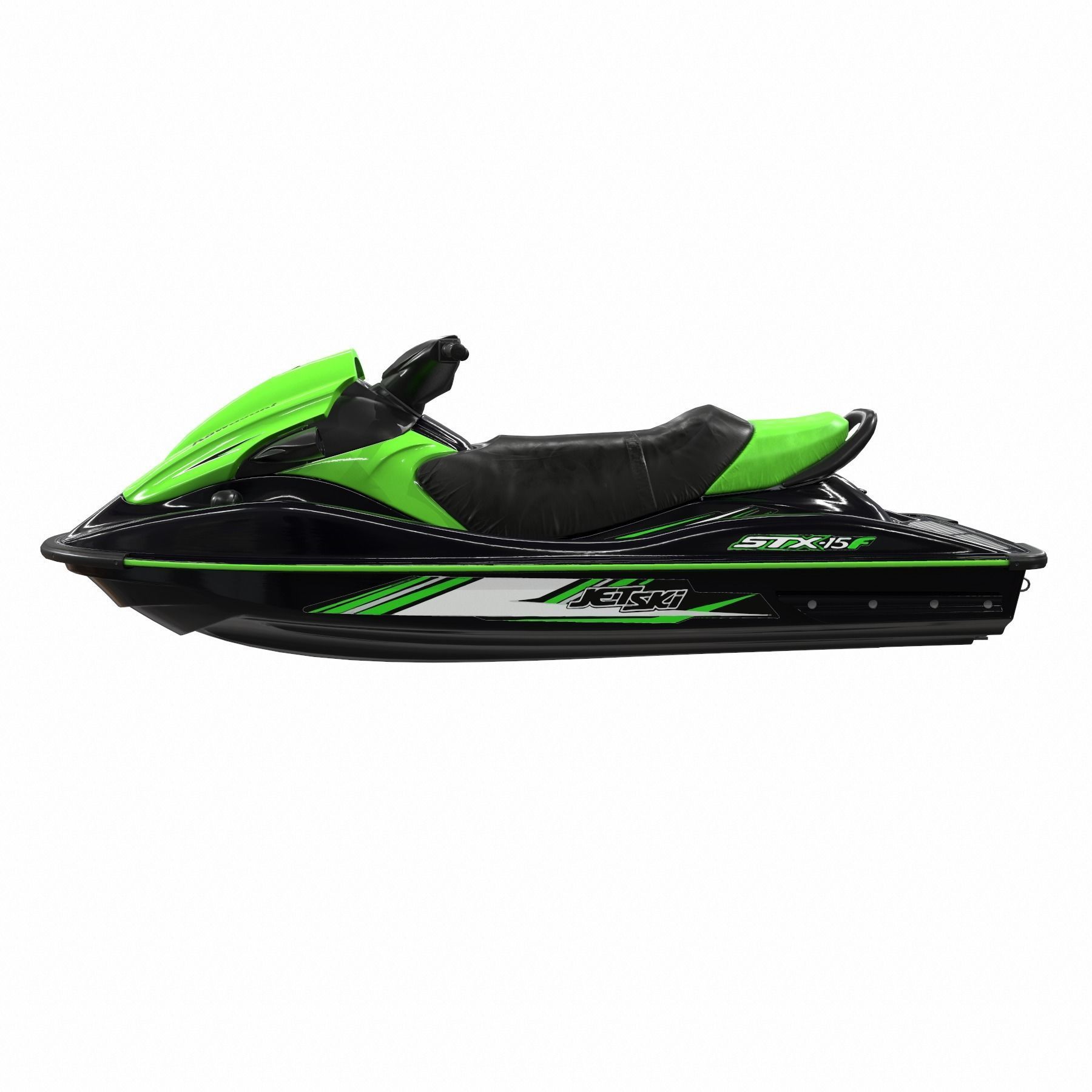 KAWASAKI JET SKI STX-15F Low-poly 3D model_12