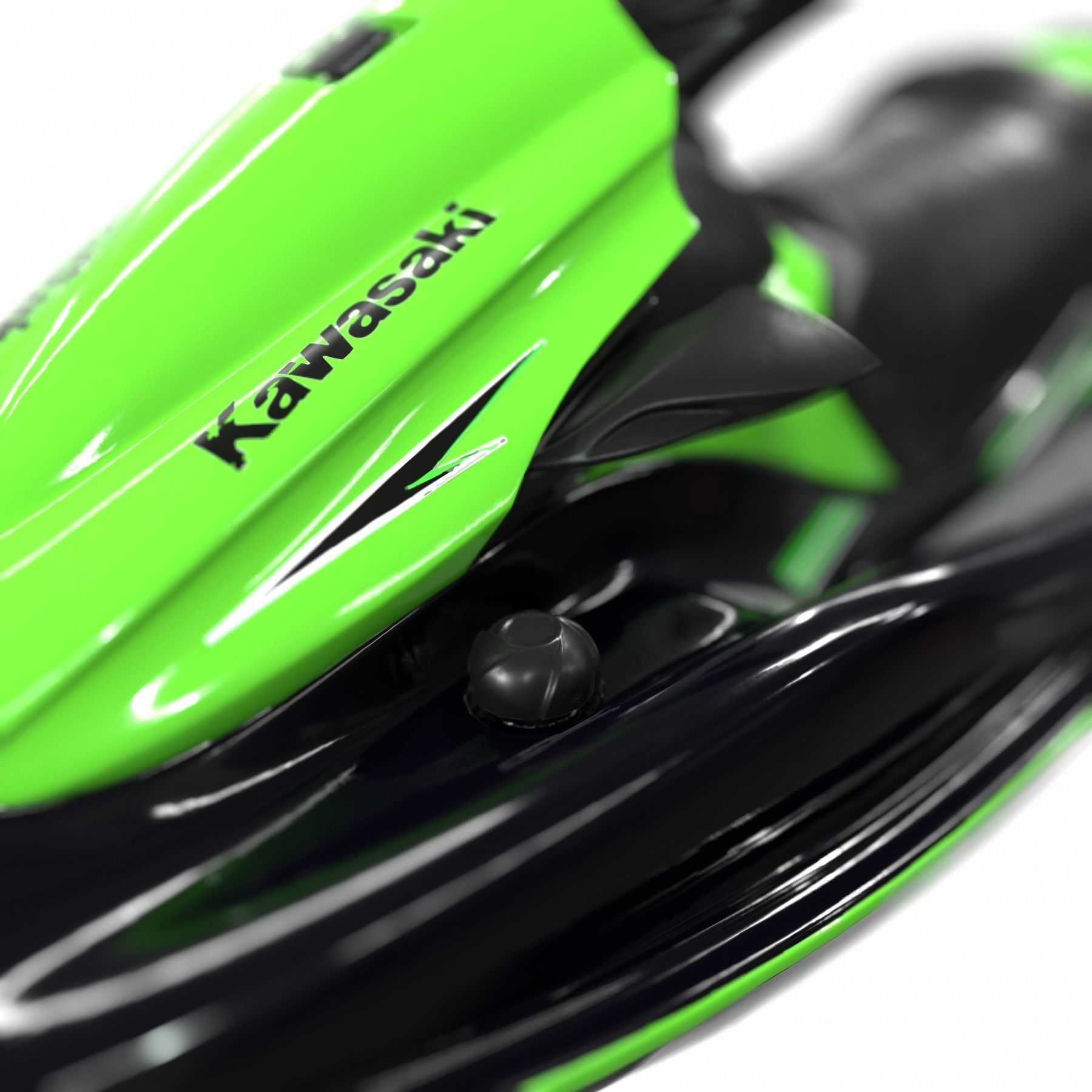 KAWASAKI JET SKI STX-15F Low-poly 3D model_11