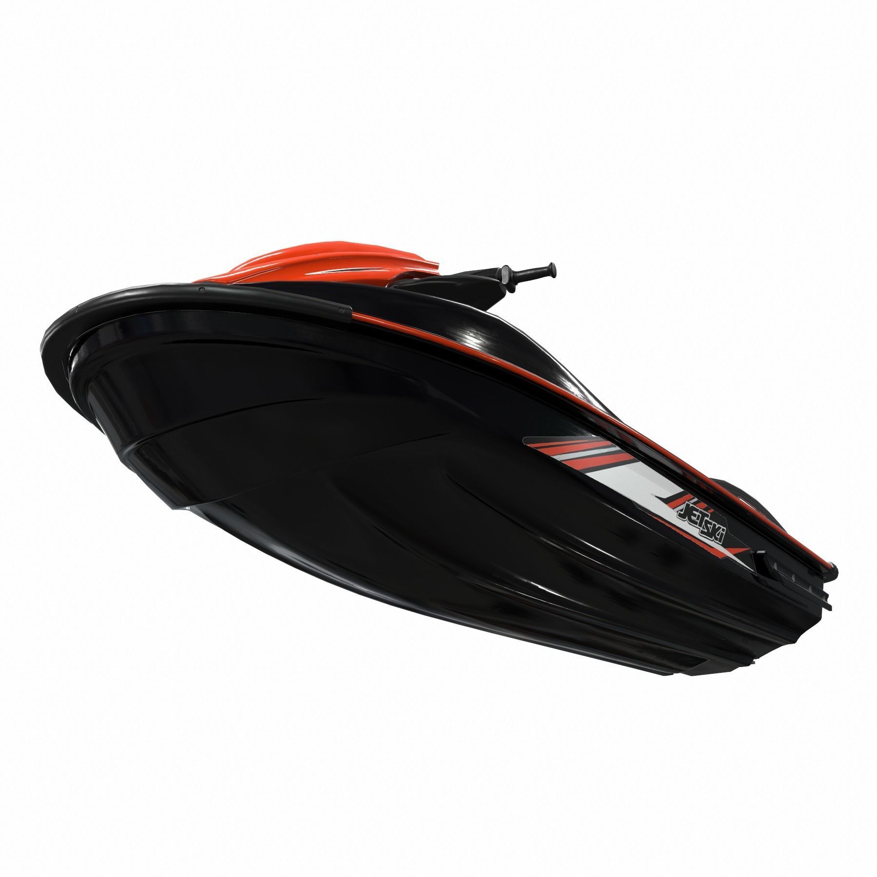 KAWASAKI JET SKI STX-15F Low-poly 3D model_14