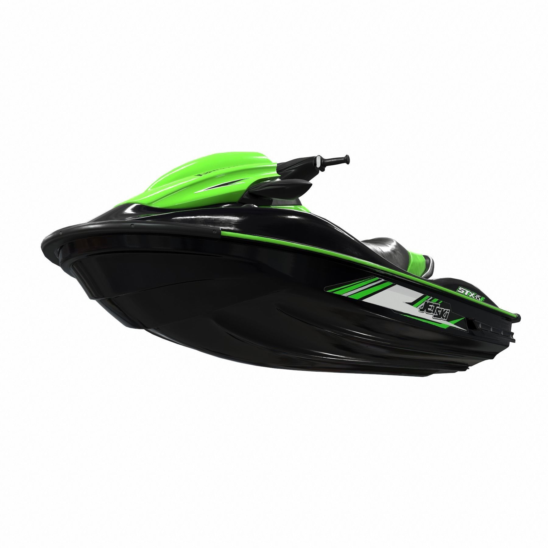 KAWASAKI JET SKI STX-15F Low-poly 3D model_13
