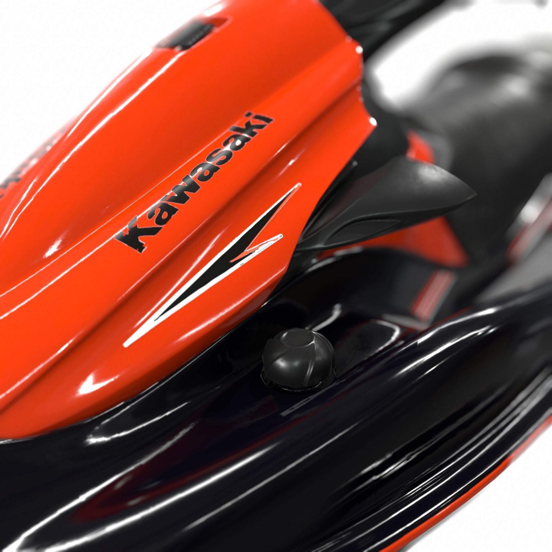 KAWASAKI JET SKI STX-15F Low-poly 3D model_22