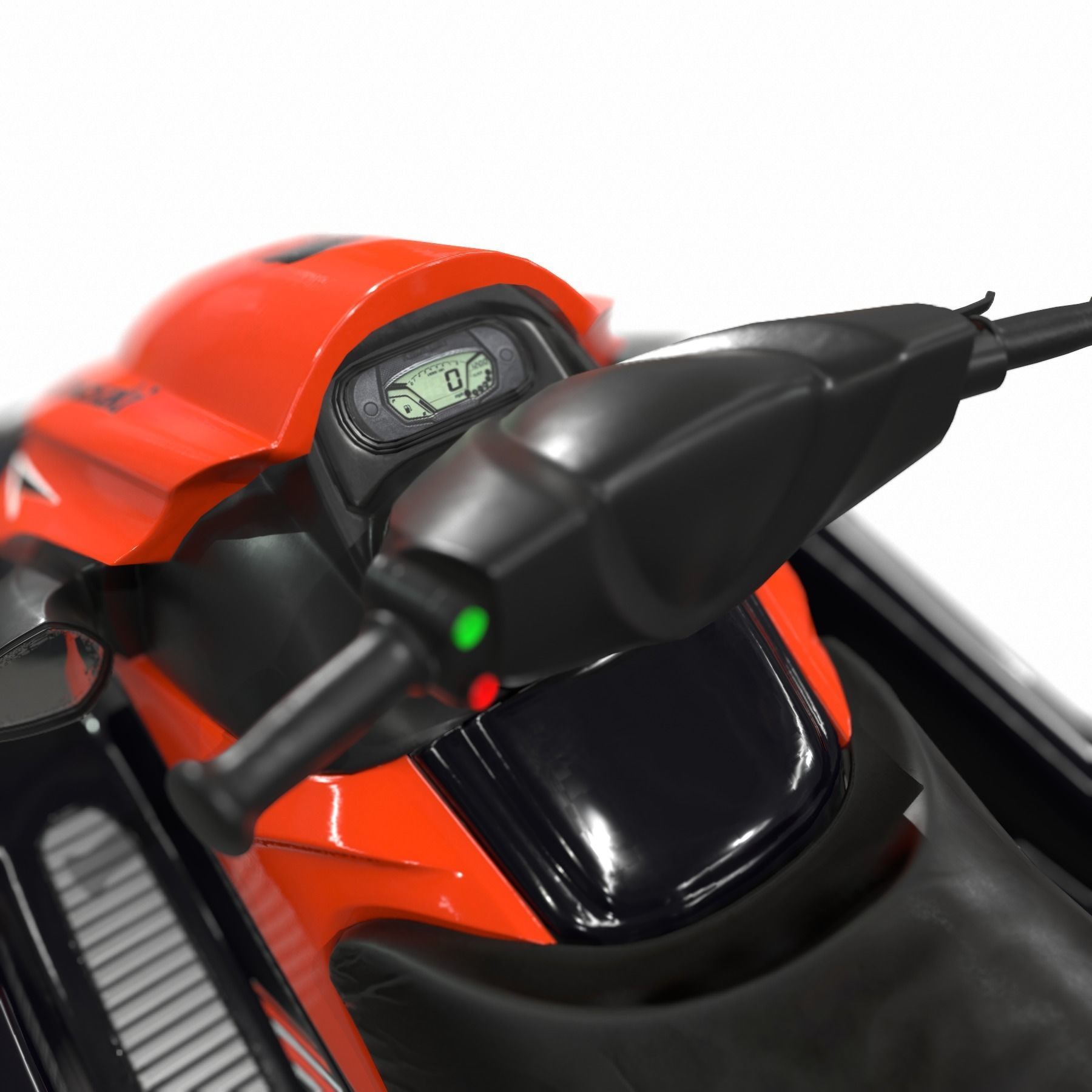 KAWASAKI JET SKI STX-15F Low-poly 3D model_21