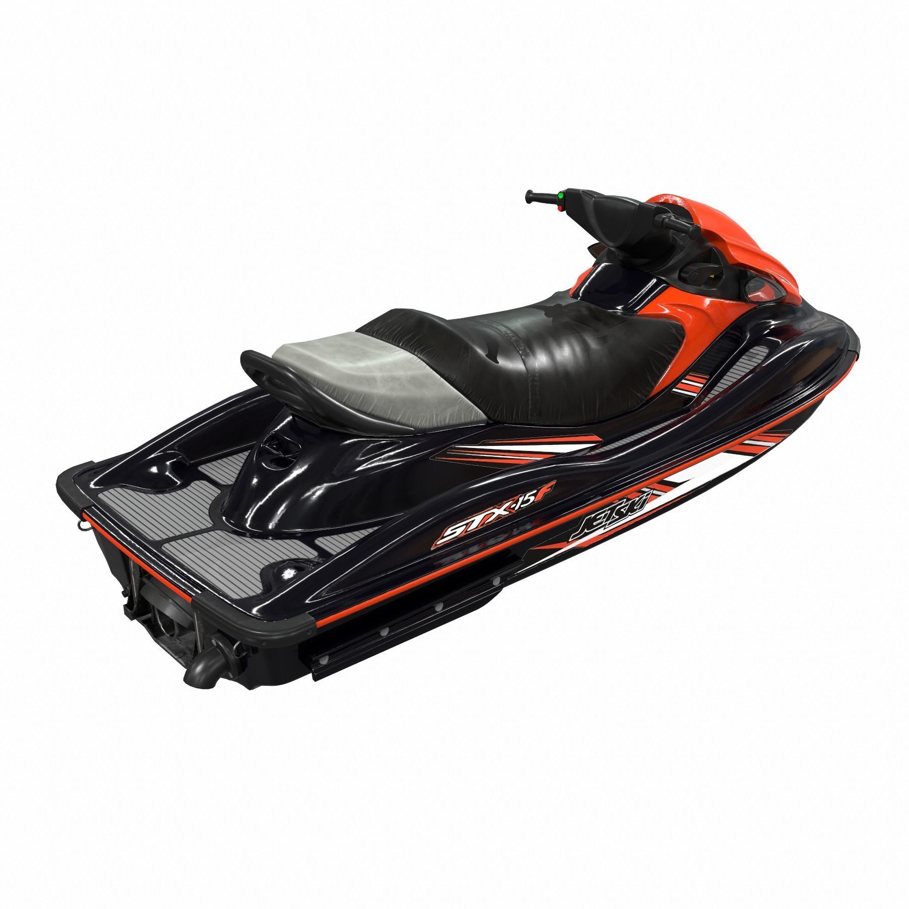 KAWASAKI JET SKI STX-15F Low-poly 3D model_18