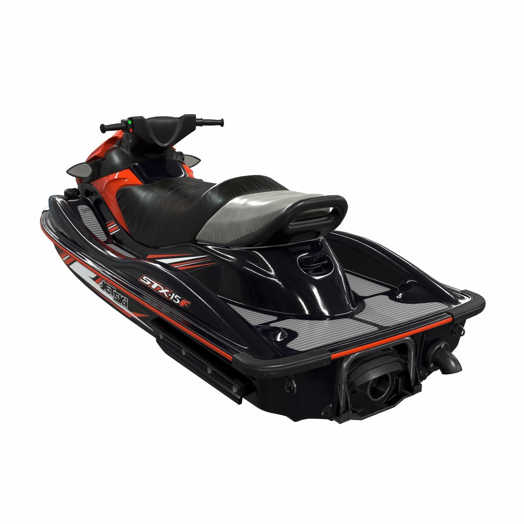 KAWASAKI JET SKI STX-15F Low-poly 3D model_17