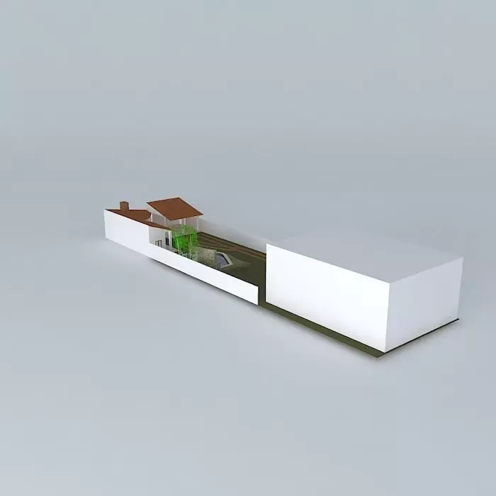 Beautiful house Free 3D model