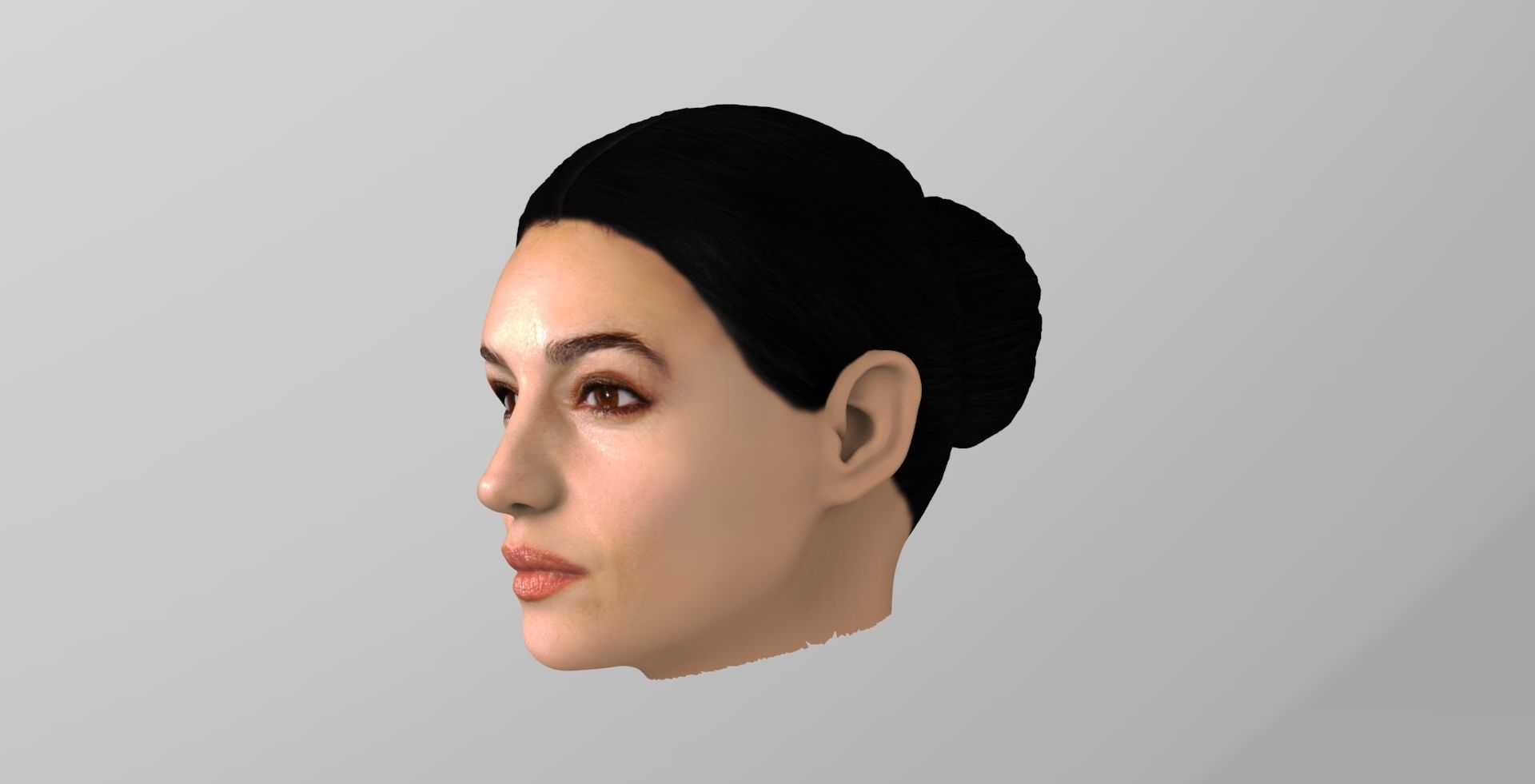 Monica Bellucci 3D model_2