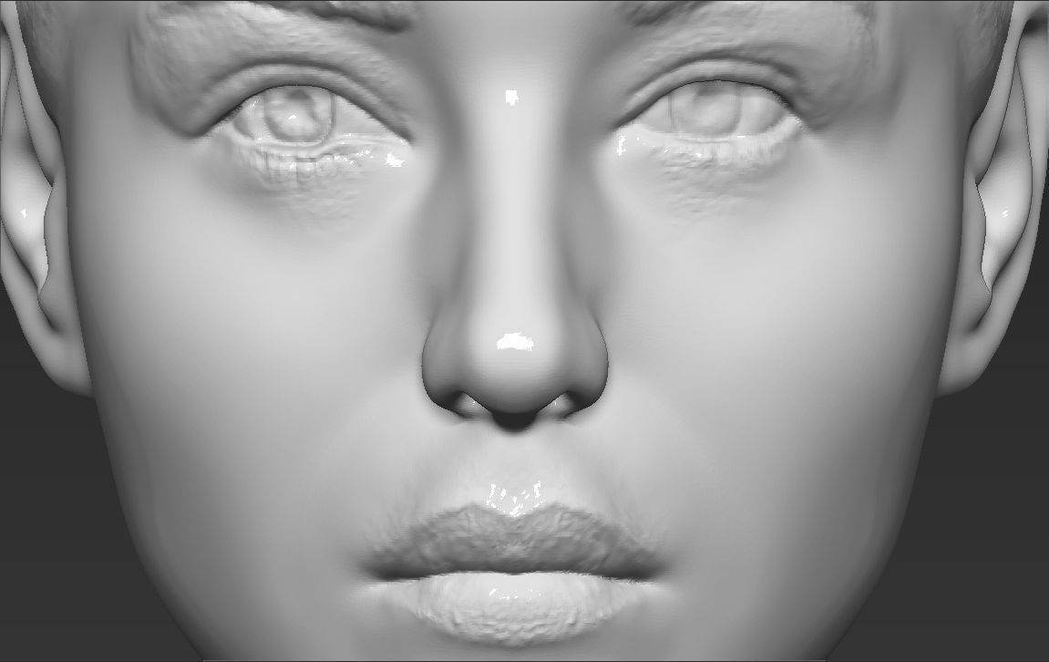 Monica Bellucci 3D model_37